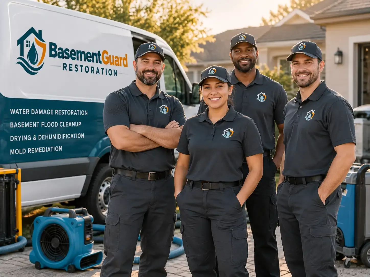 Basement Water Damage Restoration company in Fork, MD